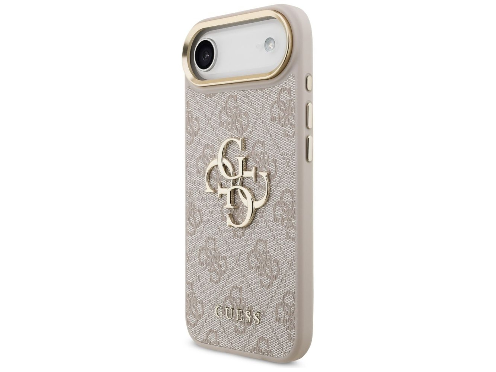 Funda Guess 4G Big 4G Classic Logo para iPhone Air - Oro rosa