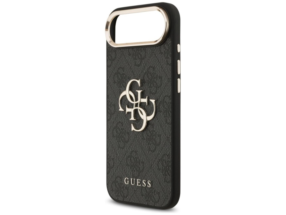 Capa Guess 4G Big 4G Classic Logo para iPhone Air - Preta e Dourada