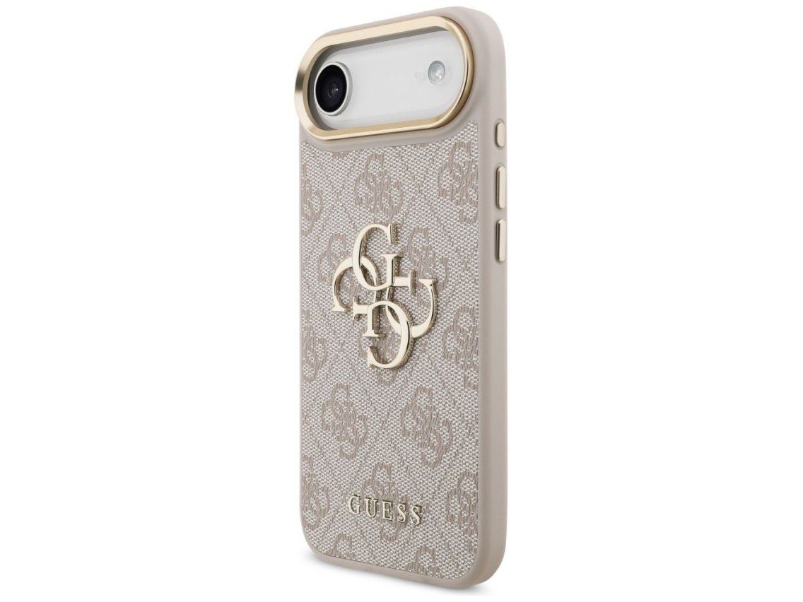 Funda Guess 4G Big 4G Classic Logo para iPhone Air - Oro rosa