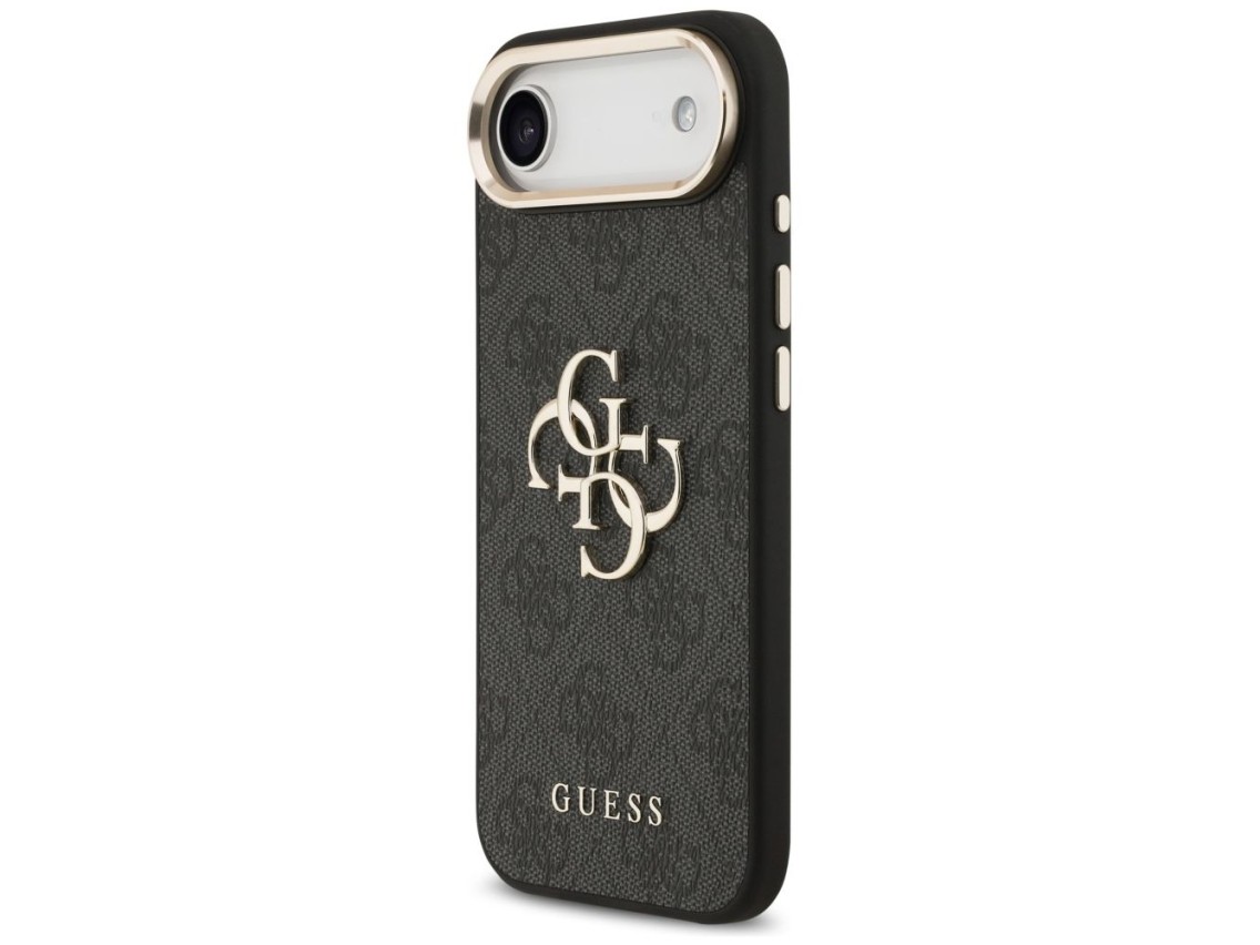 Capa Guess 4G Big 4G Classic Logo para iPhone Air - Preta e Dourada