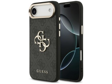 Guess 4G Big 4G Classic Logo Case for iPhone Air - Black and Gold Guess 4G Big 4G Classic Logo Case for iPhone Air - Black and Gold
