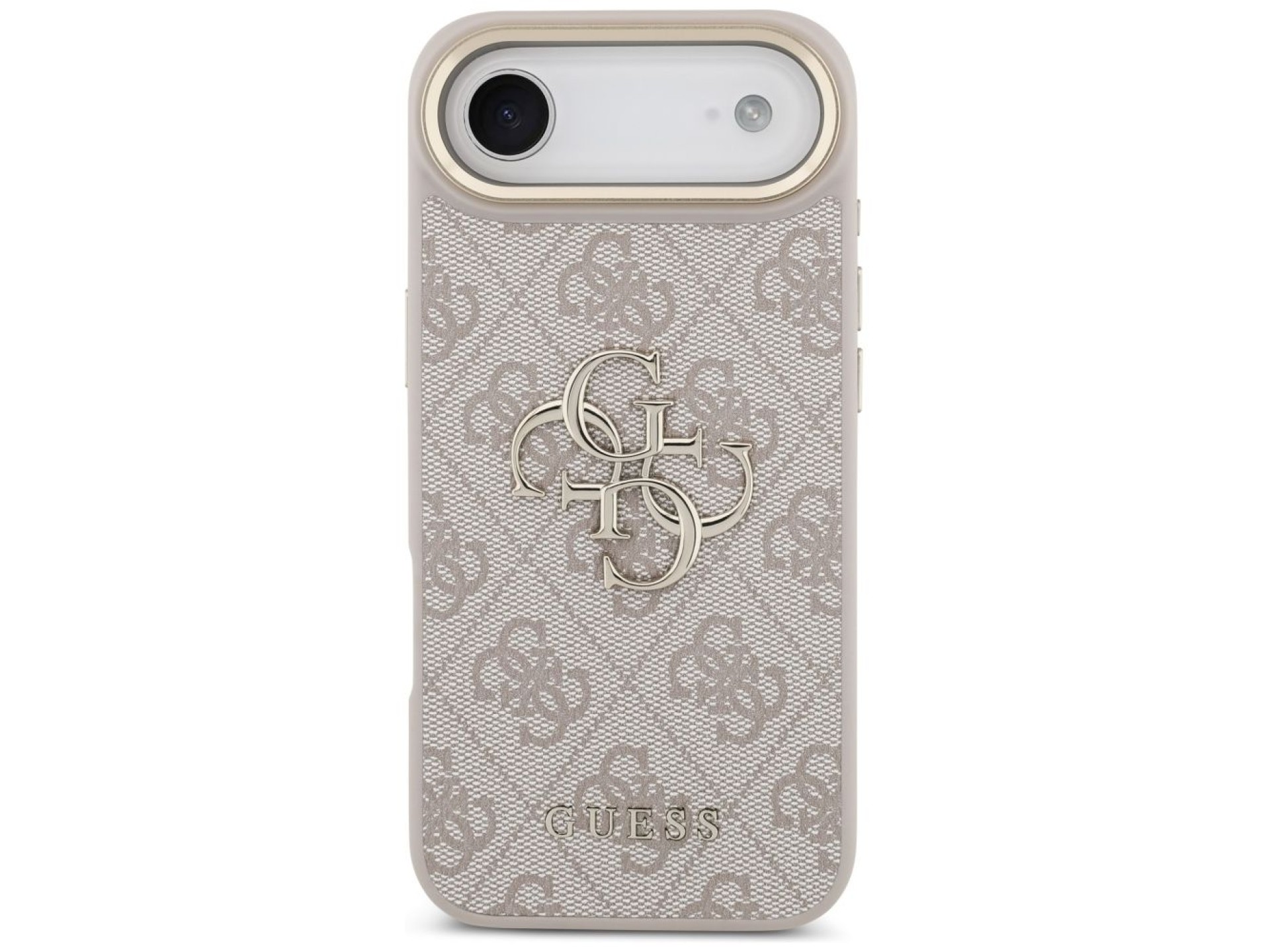 Funda Guess 4G Big 4G Classic Logo para iPhone Air - Oro rosa