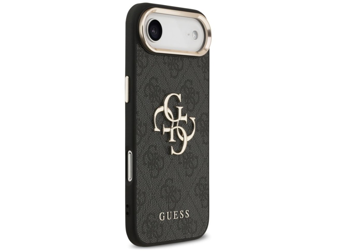 Capa Guess 4G Big 4G Classic Logo para iPhone Air - Preta e Dourada