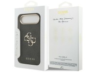 Capa Guess 4G Big 4G Classic Logo para iPhone Air - Preta e Dourada Capa Guess 4G Big 4G Classic Logo para iPhone Air - Preta e Dourada