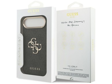 Guess 4G Big 4G Classic Logo Case for iPhone Air - Black and Gold Guess 4G Big 4G Classic Logo Case for iPhone Air - Black and Gold
