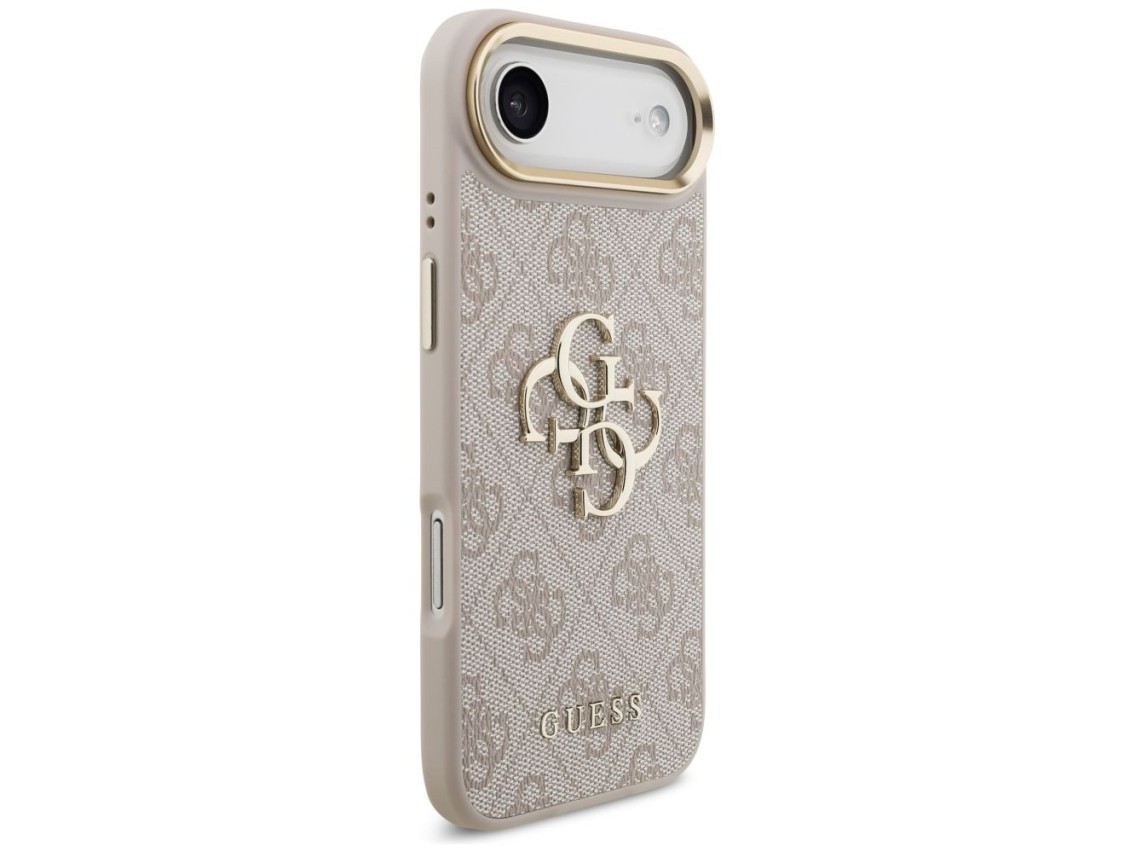 Funda Guess 4G Big 4G Classic Logo para iPhone Air - Oro rosa