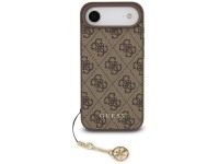 Funda Guess 4G Charms Collection MagSafe para iPhone Air - marr�n