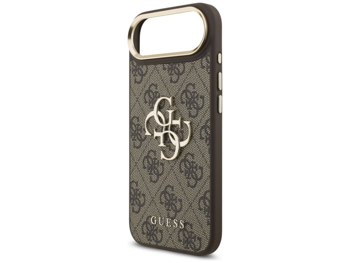 Funda Guess 4G Big 4G Classic Logo para iPhone Air - Marrón y dorado