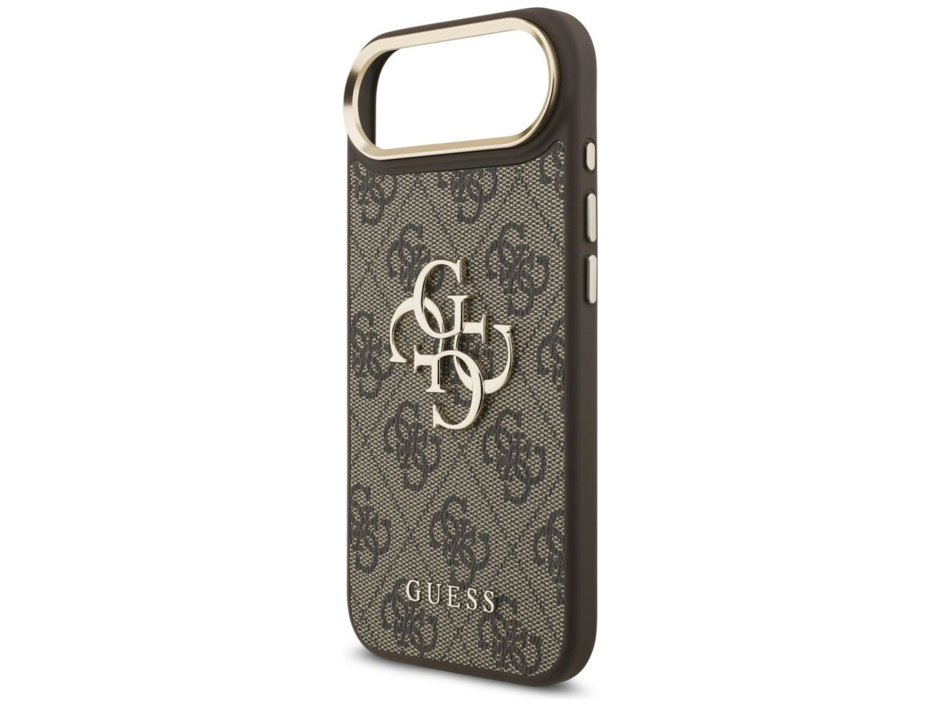 Funda Guess 4G Big 4G Classic Logo para iPhone Air - Marrón y dorado