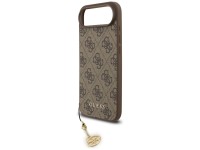 Funda Guess 4G Charms Collection MagSafe para iPhone Air - marr�n