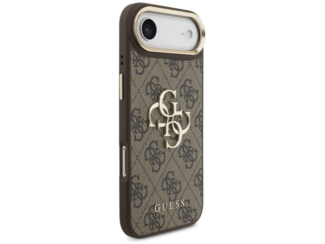 Funda Guess 4G Big 4G Classic Logo para iPhone Air - Marrón y dorado