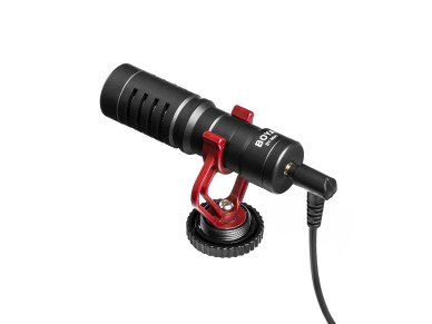 Microfone direcional com fio BOYA BY-MM1 - Preto