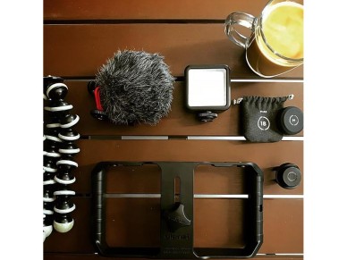 Microfone direcional com fio BOYA BY-MM1 - Preto