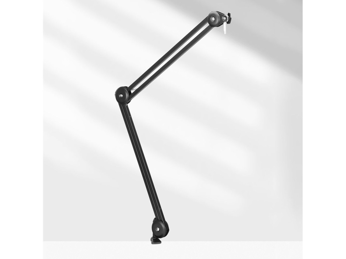 Braço articulado de mesa ajustável para microfone BOYA BY-BA20 com cesto - preto