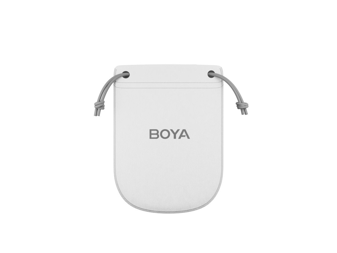 Microfones sem fio BOYA BOYALINK V2.0 2.4GHZ USB-C - Preto