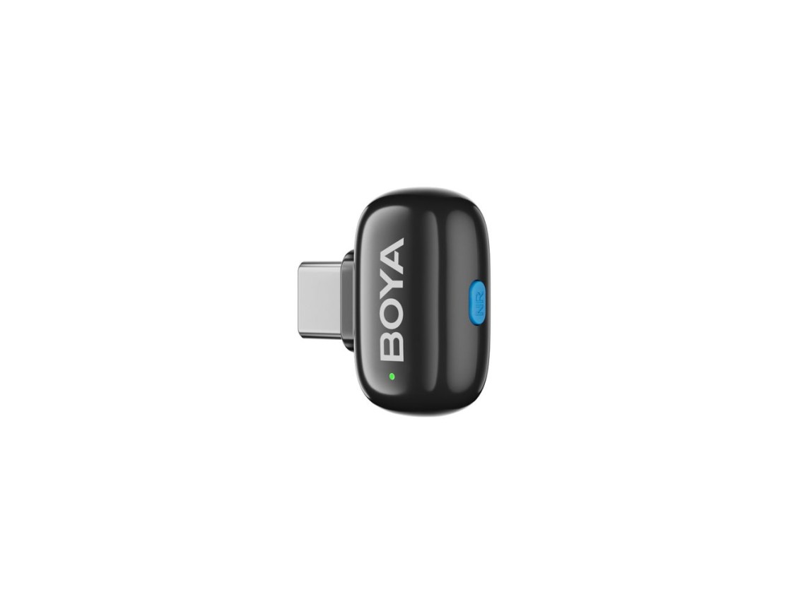 Microfone sem fio BOYA mini-14 de 2,4 GHz com USB-C - preto