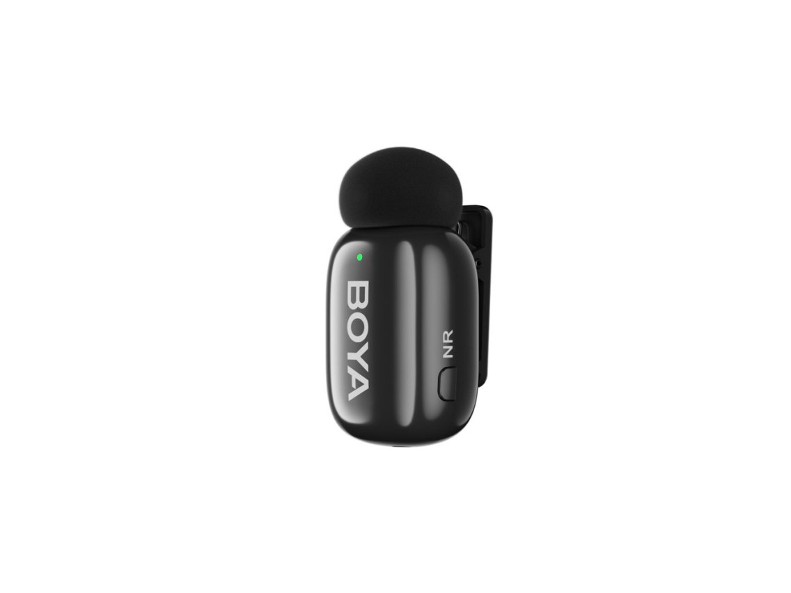 Microfone sem fio BOYA mini-14 de 2,4 GHz com USB-C - preto
