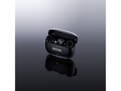 Microfone sem fio BOYA mini-14 de 2,4 GHz com USB-C - preto