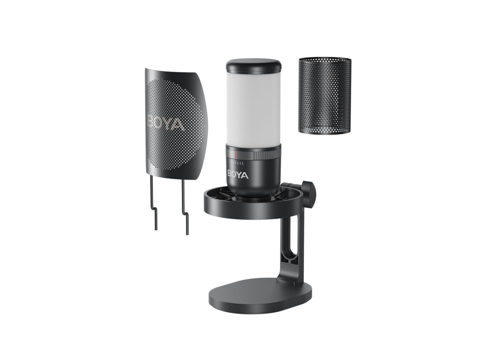 Microfone com fio BOYA K3 - Preto