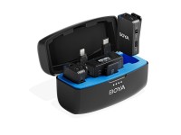 Microfones sem fio BOYA BOYAMIC 2-02 2,4 GHz USB-C - Preto