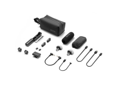 Microfone sem fio BOYA MAGIC-02 2,4 GHz USB-C - Preto