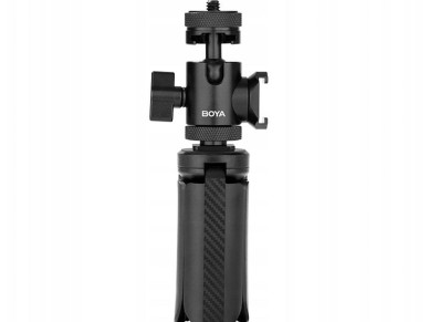 BOYA Desktop Stand 01 1/4" tripod for microphone and camera - black BOYA Desktop Stand 01 1/4" tripod for microphone and camera - black