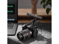 Microfone sem fio BOYA MAGIC-02 2,4 GHz USB-C - Preto Microfone sem fio BOYA MAGIC-02 2,4 GHz USB-C - Preto