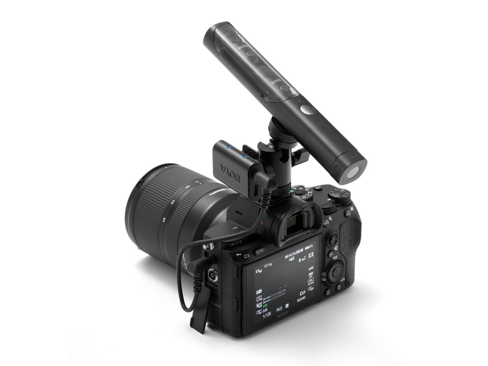 Micrófono inalámbrico BOYA MAGIC-03 ??de 2,4 GHz USB-C - Negro