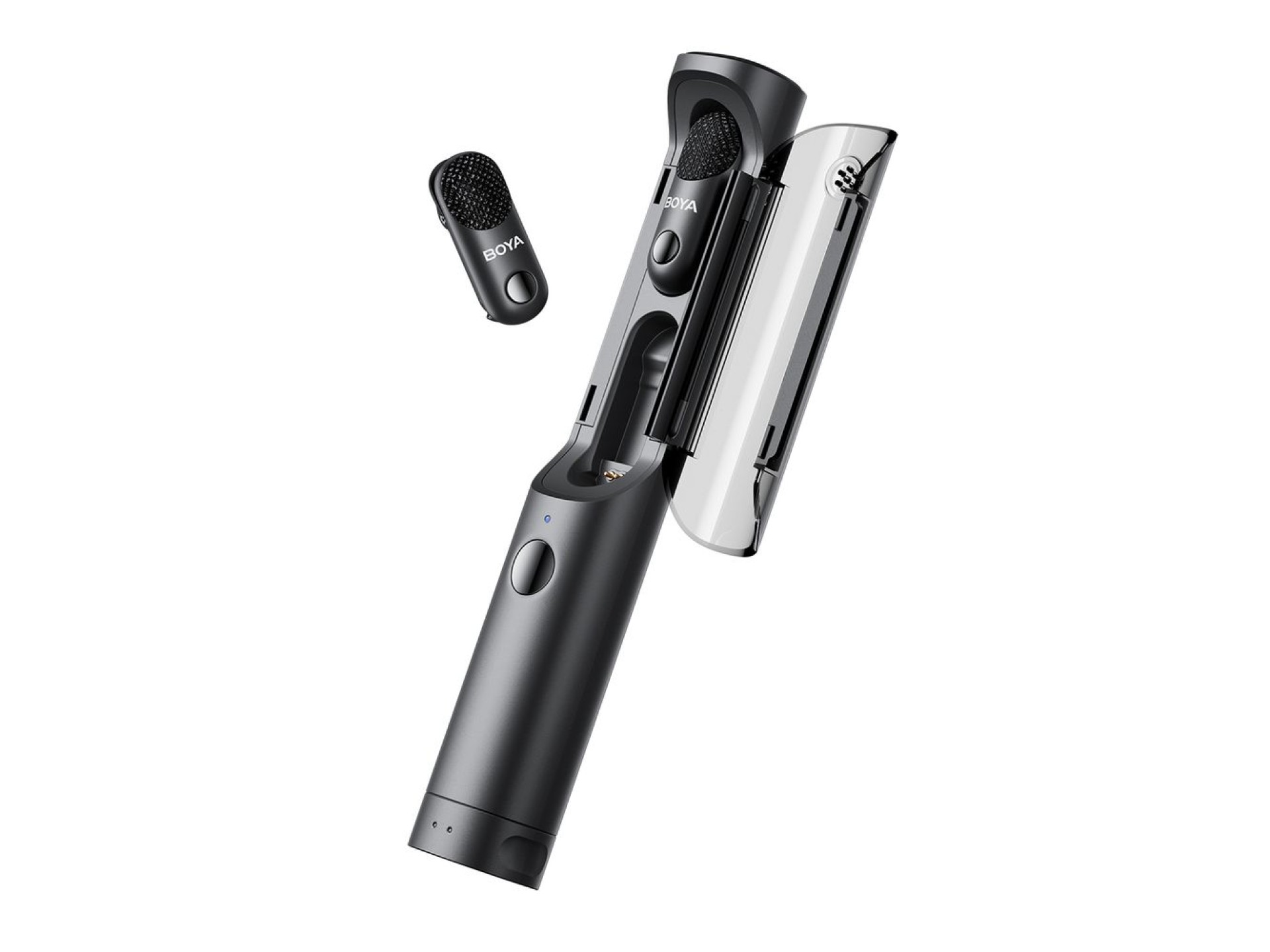 Microfone sem fio BOYA MAGIC-05 2,4 GHz USB-C - Preto