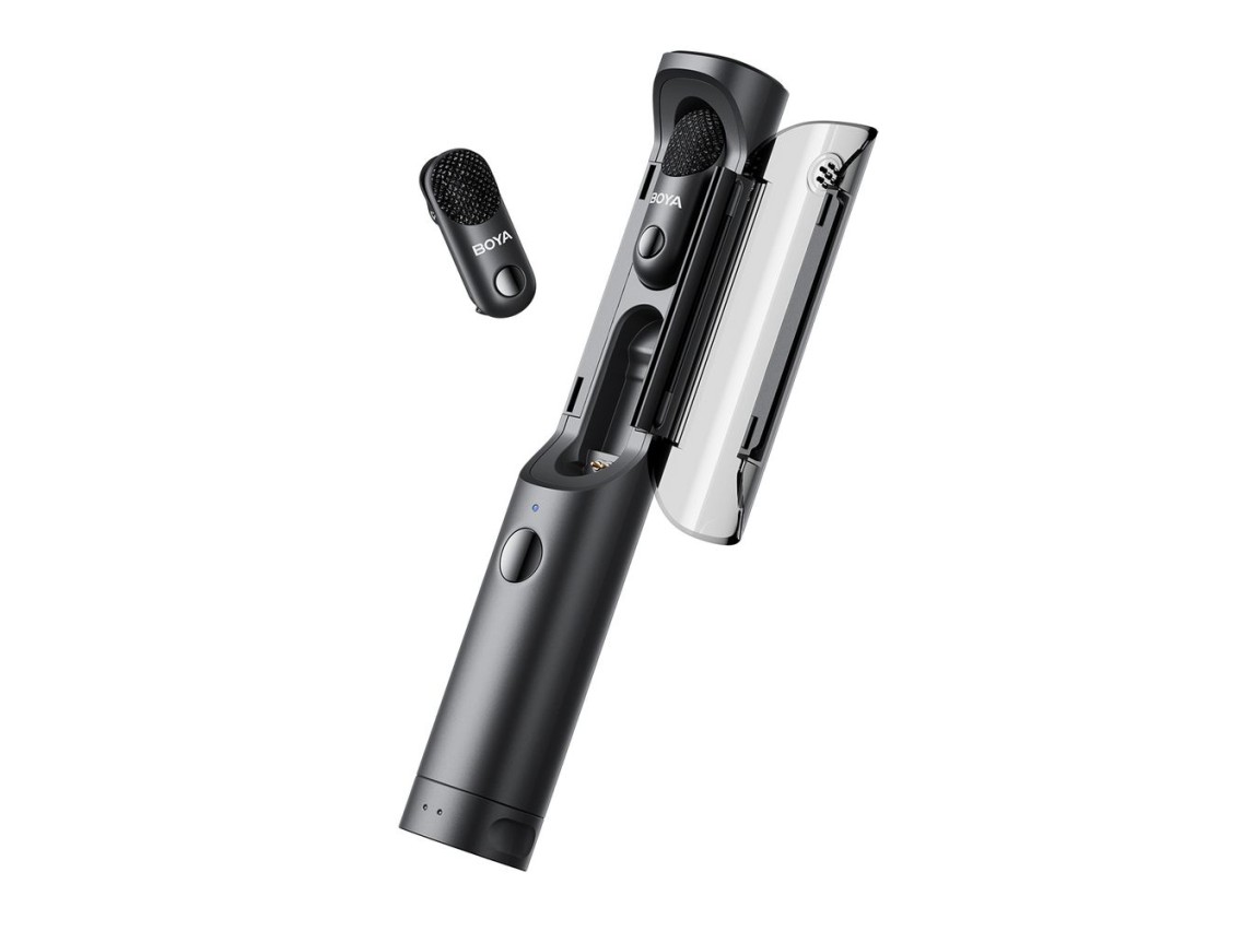 Microfone sem fio BOYA MAGIC-05 2,4 GHz USB-C - Preto