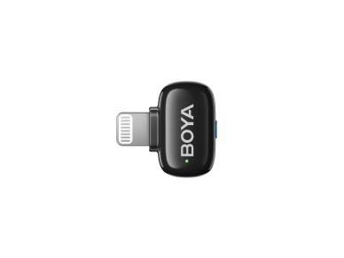 Microfones sem fio BOYA mini 2-01 2,4 GHz USB-C - preto