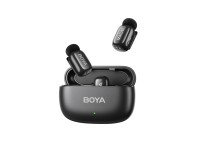 Microfones sem fio BOYA mini 2-02 2,4 GHz USB-C - preto