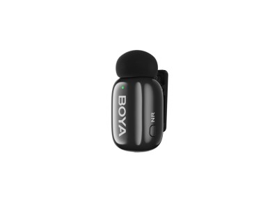 Microfones sem fio BOYA mini 2-02 2,4 GHz USB-C - preto