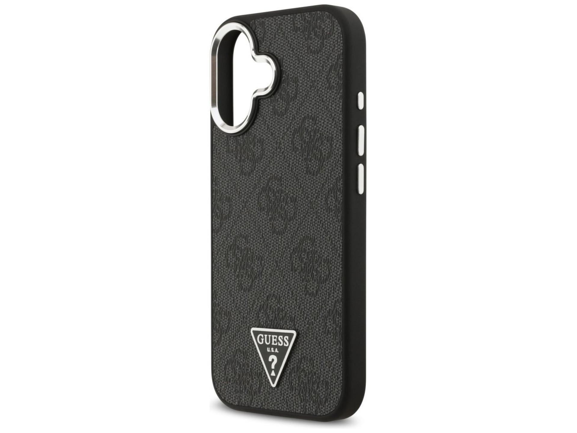 Guess 4G Triangle Logo MagSafe case for iPhone 17 - black