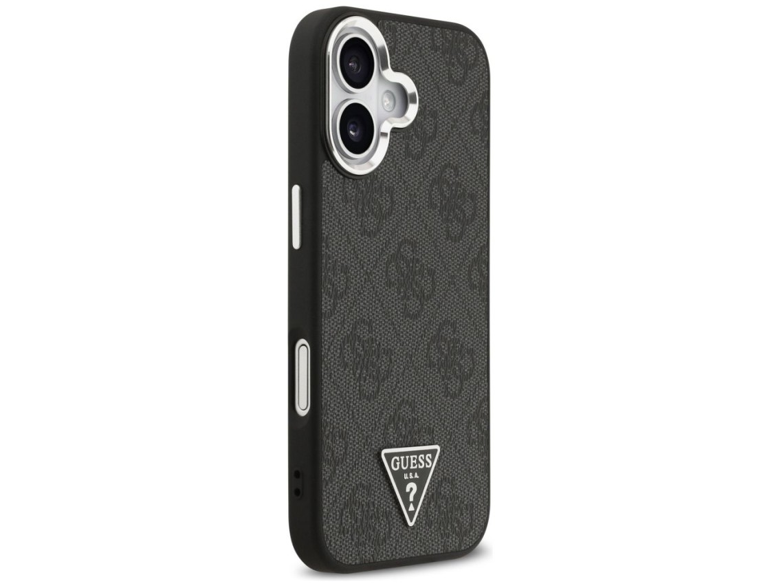 Guess 4G Triangle Logo MagSafe case for iPhone 17 - black