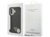 Guess 4G Triangle Logo MagSafe case for iPhone 17 - black