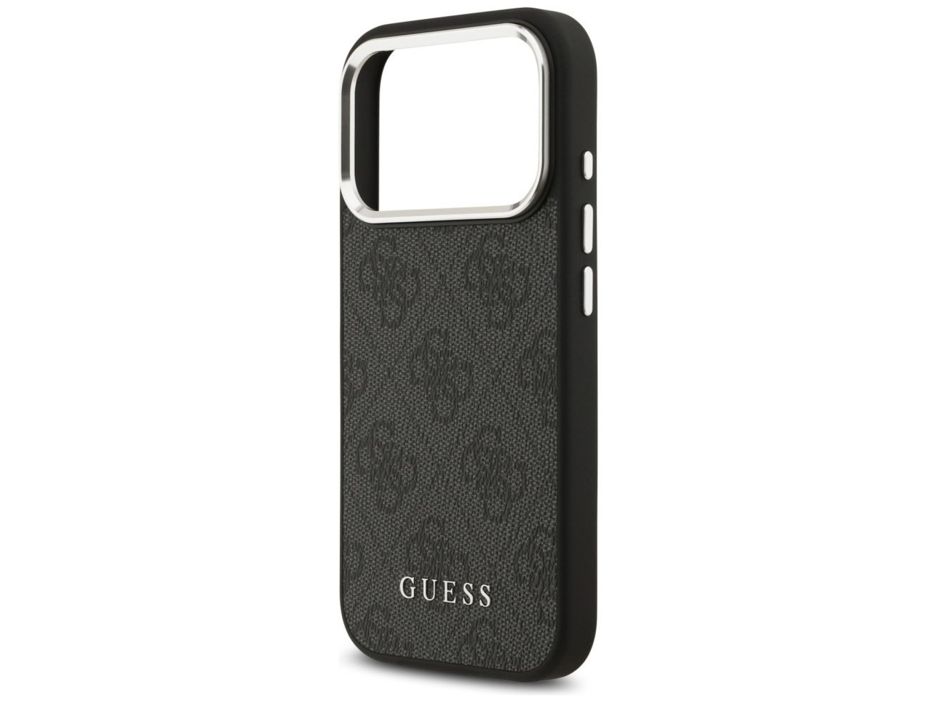 Capa Guess 4G Classic Logo MagSafe para iPhone 17 Pro - preta