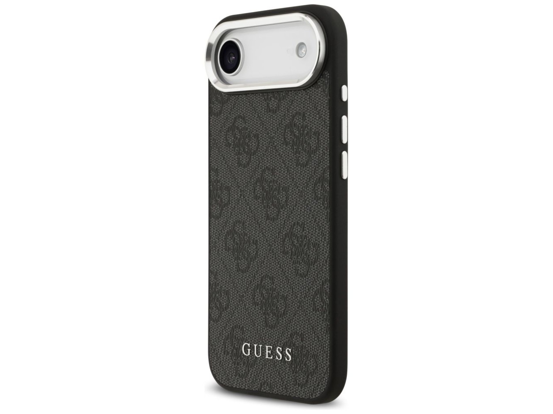 Capa Guess 4G Classic Logo MagSafe para iPhone 17 Air - preta