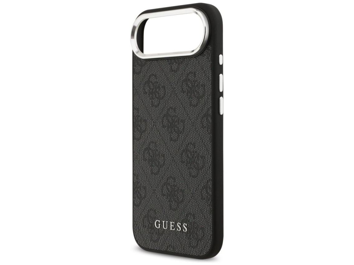 Capa Guess 4G Classic Logo MagSafe para iPhone 17 Air - preta