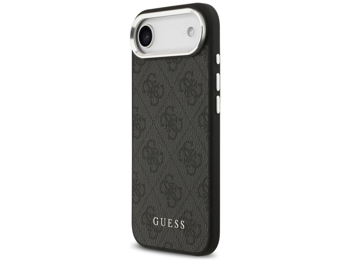 Capa Guess 4G Classic Logo MagSafe para iPhone 17 Air - preta