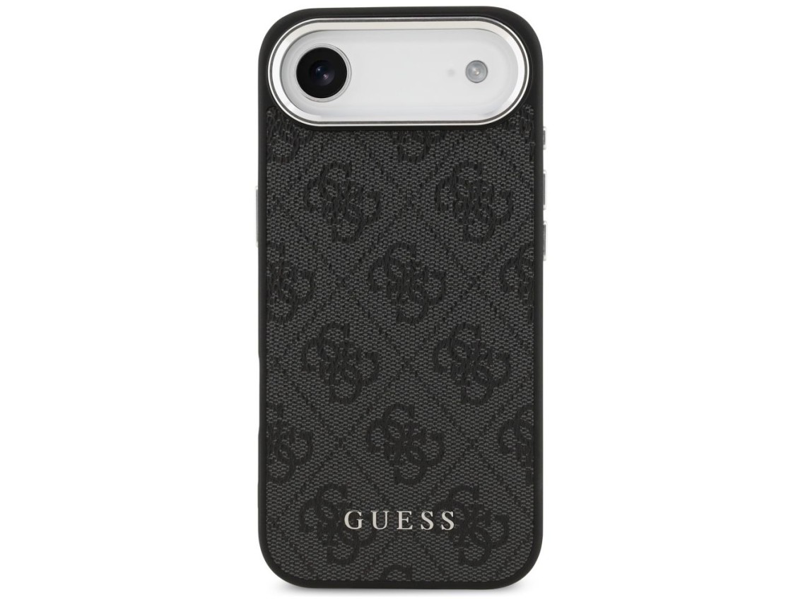 Capa Guess 4G Classic Logo MagSafe para iPhone 17 Air - preta