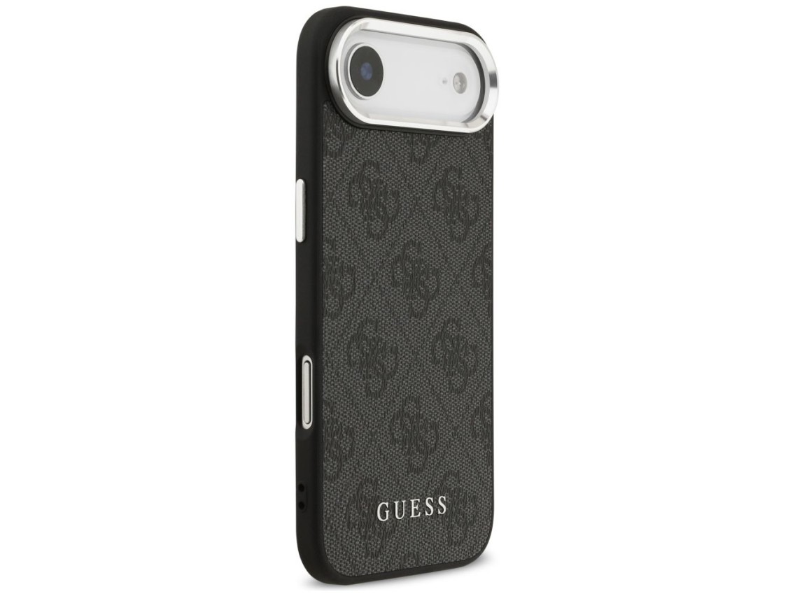 Capa Guess 4G Classic Logo MagSafe para iPhone 17 Air - preta