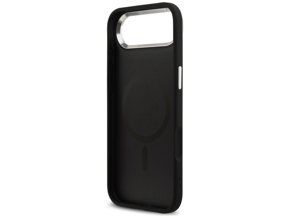Capa Guess 4G Classic Logo MagSafe para iPhone 17 Air - preta