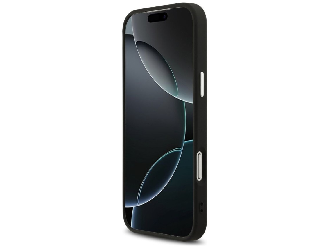 Guess 4G Classic Logo MagSafe case for iPhone 17 Pro Max - black