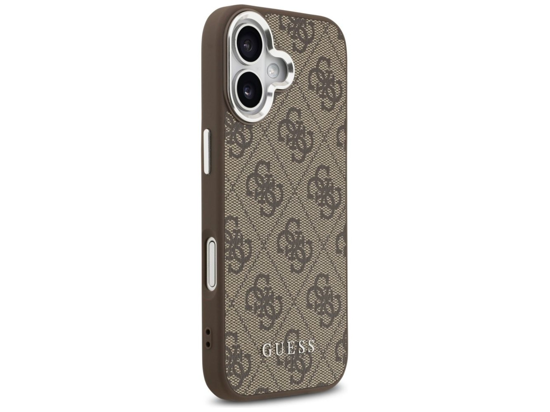 Capa Guess 4G Classic Logo MagSafe para iPhone 17 - marrom