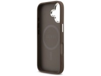 Capa Guess 4G Classic Logo MagSafe para iPhone 17 - marrom Capa Guess 4G Classic Logo MagSafe para iPhone 17 - marrom