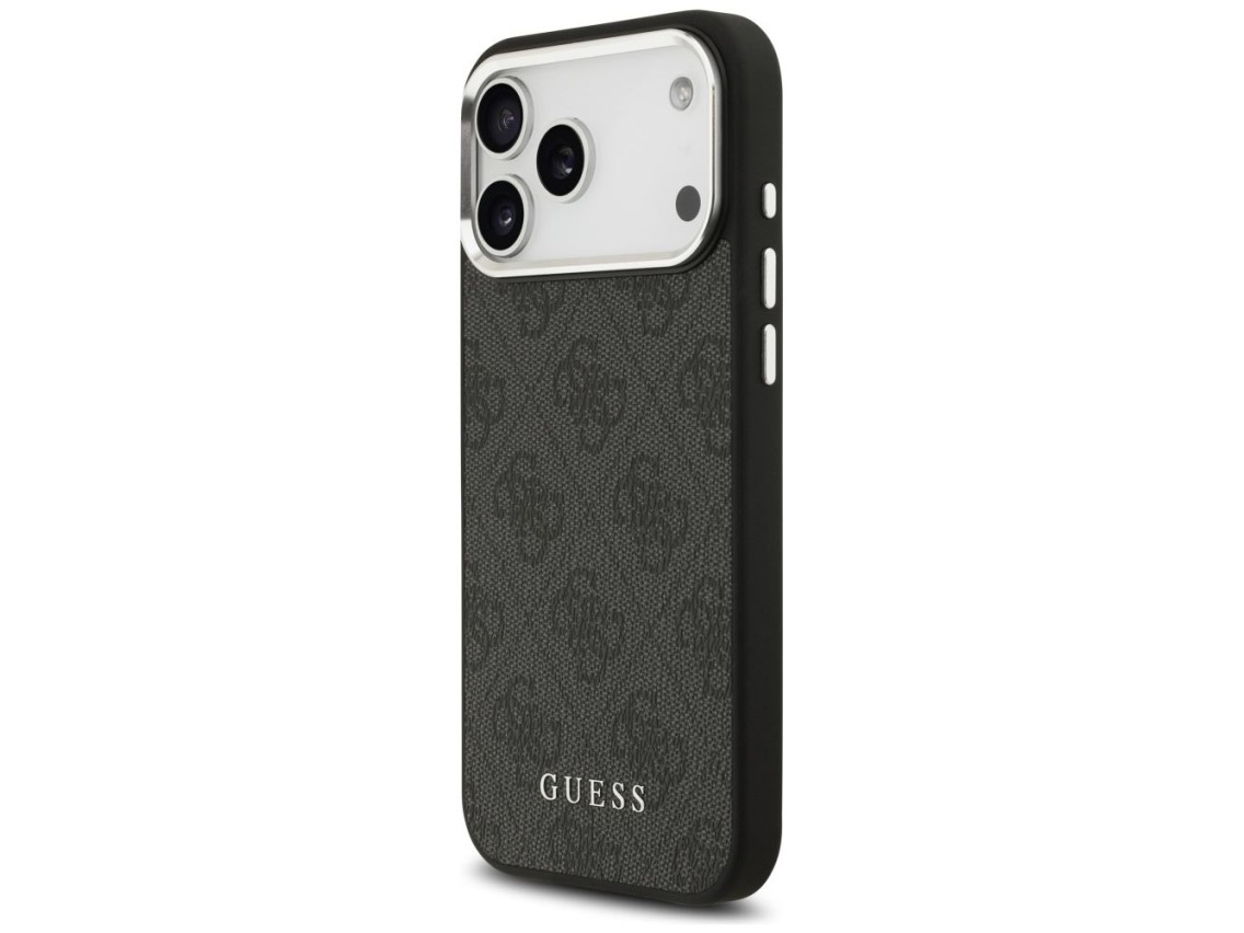 Guess 4G Classic Logo MagSafe case for iPhone 17 Pro Max - black