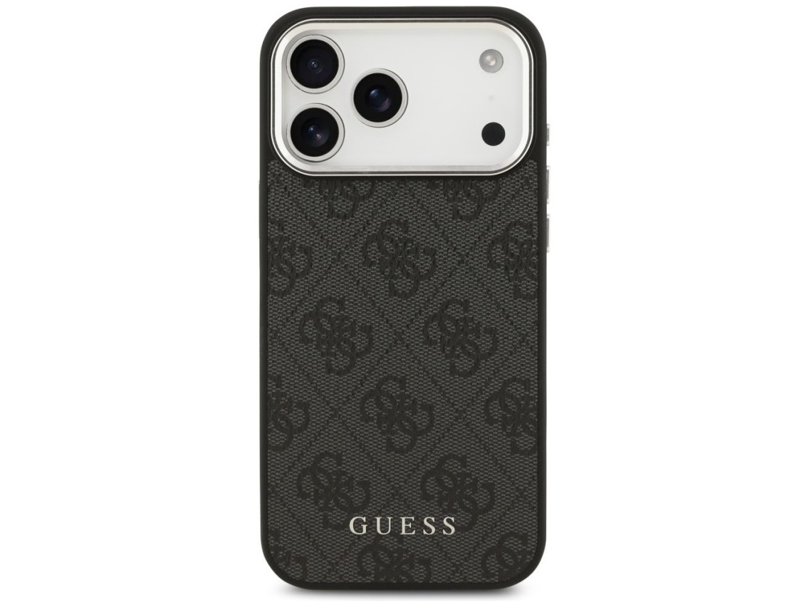 Guess 4G Classic Logo MagSafe case for iPhone 17 Pro Max - black