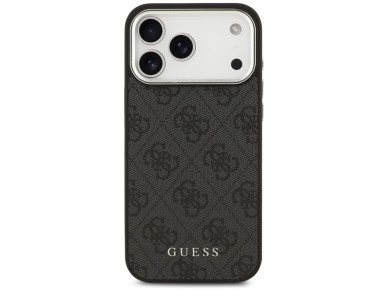 Guess 4G Classic Logo MagSafe case for iPhone 17 Pro Max - black Guess 4G Classic Logo MagSafe case for iPhone 17 Pro Max - black