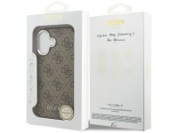 Capa Guess 4G Classic Logo MagSafe para iPhone 17 - marrom Capa Guess 4G Classic Logo MagSafe para iPhone 17 - marrom